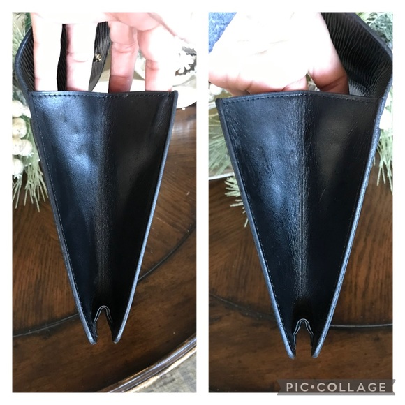 Beautiful Louis Vuitton Vintage Black Epi Montaigne 27 Clutch - Picture 11 of 17